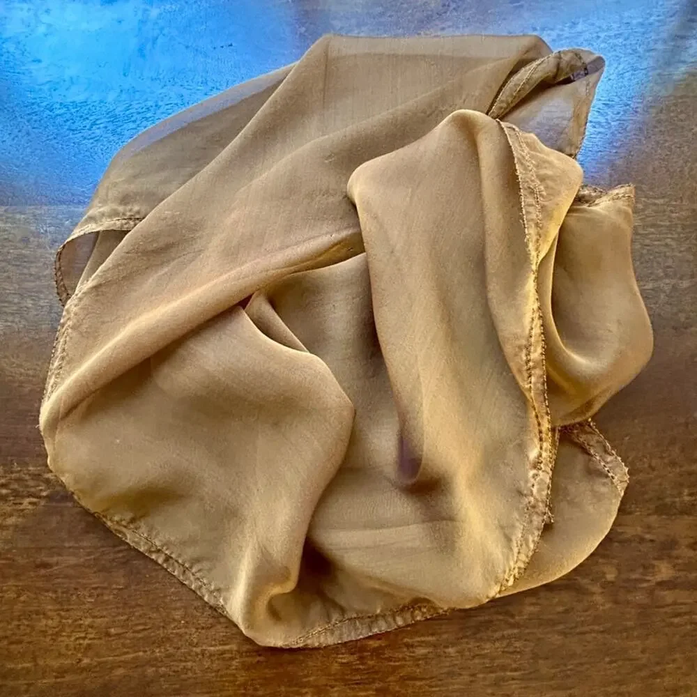 Vintage 60s 4PC Lot Mod Sheer Scarf Film Studio Archive